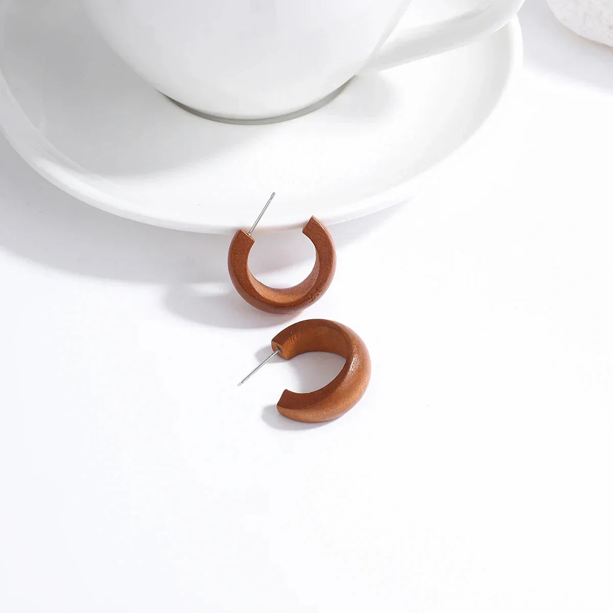 Boho Handmade Wooden & Rattan Drop Earrings - Glow by Hellen African and Boho Jewelry African Home Decor Cultural Accessories