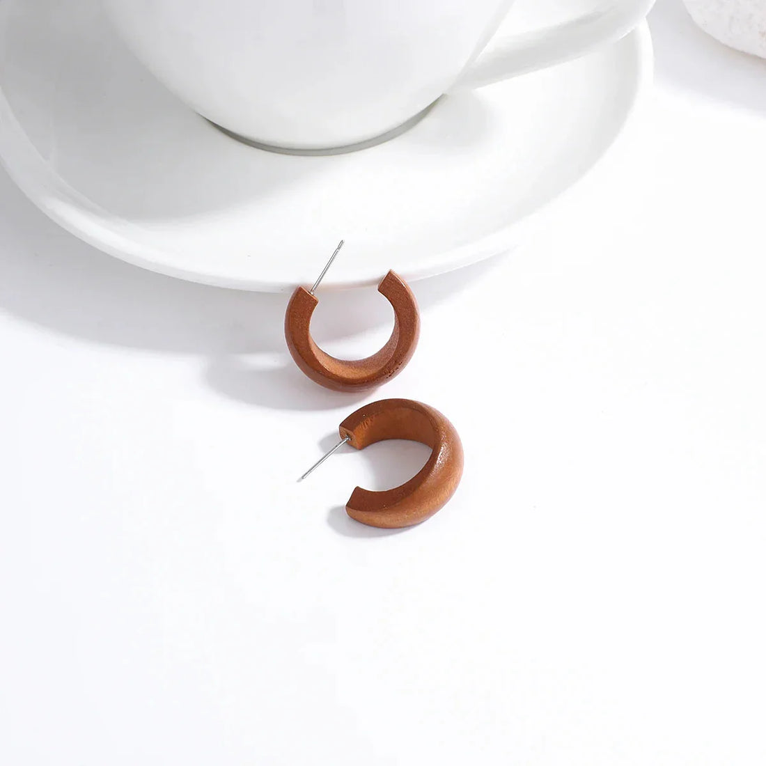 Boho Handmade Wooden & Rattan Drop Earrings - Glow by Hellen African and Boho Jewelry African Home Decor Cultural Accessories