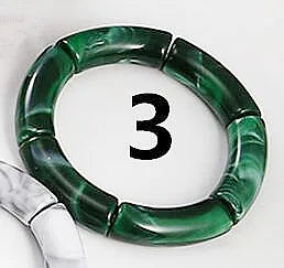 HIMBA COLOUR STACK SET – Vibrant Acrylic Beaded Charm Bracelets - Glow by Hellen African and Boho Jewelry African Home Decor Cultural Accessories