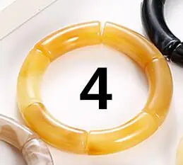 HIMBA COLOUR STACK SET – Vibrant Acrylic Beaded Charm Bracelets - Glow by Hellen African and Boho Jewelry African Home Decor Cultural Accessories