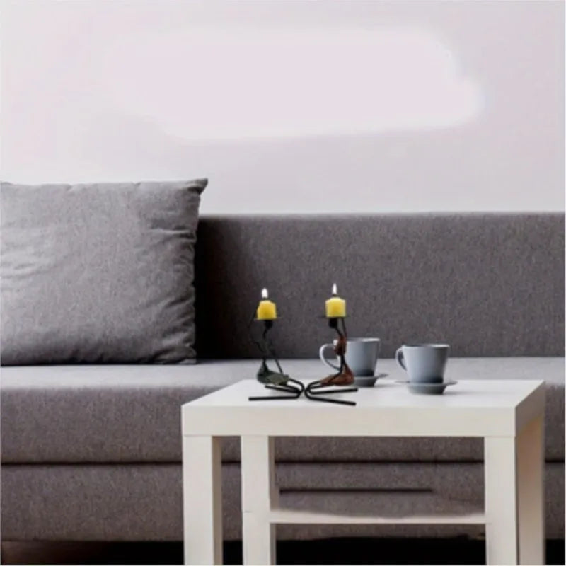 SHONA SERENITY CANDLE HOLDER – Kneeling Girl Desk Sculpture - Glow by Hellen African and Boho Jewelry African Home Decor Cultural Accessories