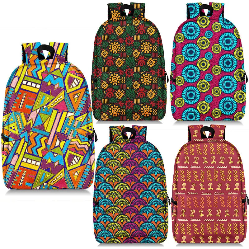 AFRICAN TRIBAL ETHNIC BACKPACK