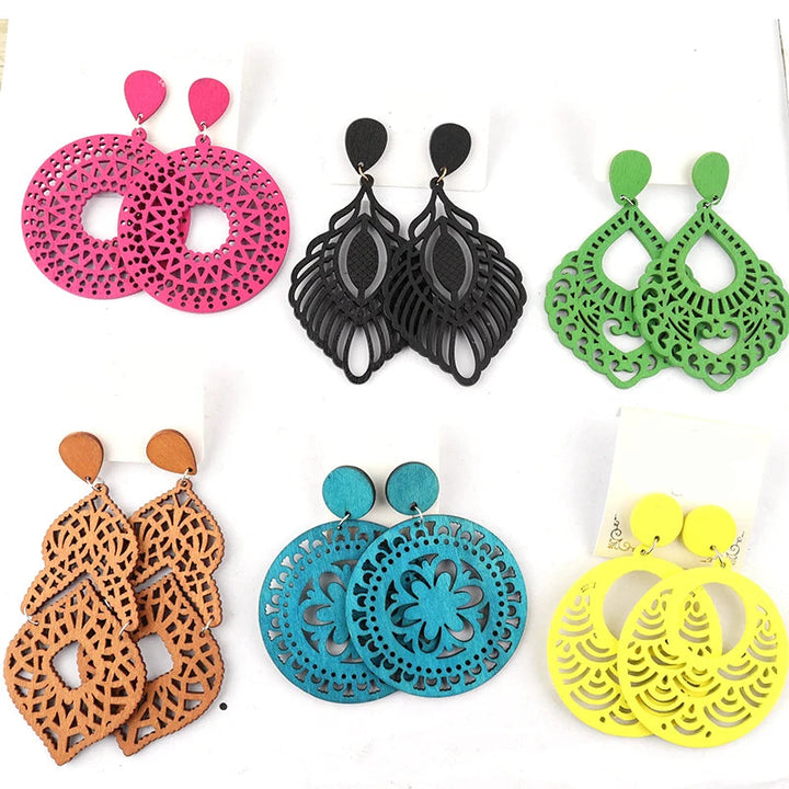 African Wooden Beaded Bracelets – Handcrafted Boho Style - Glow by Hellen African and Boho Jewelry African Home Decor Cultural Accessories