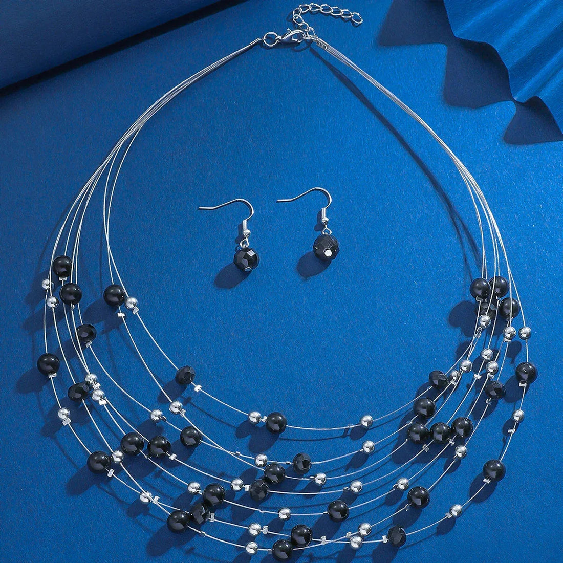 Colorful Beaded Jewelry Set - Glow by Hellen African and Boho Jewelry African Home Decor Cultural Accessories