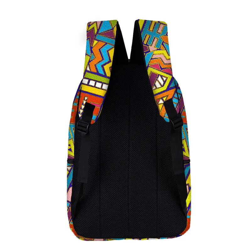 AFRICAN TRIBAL ETHNIC BACKPACK