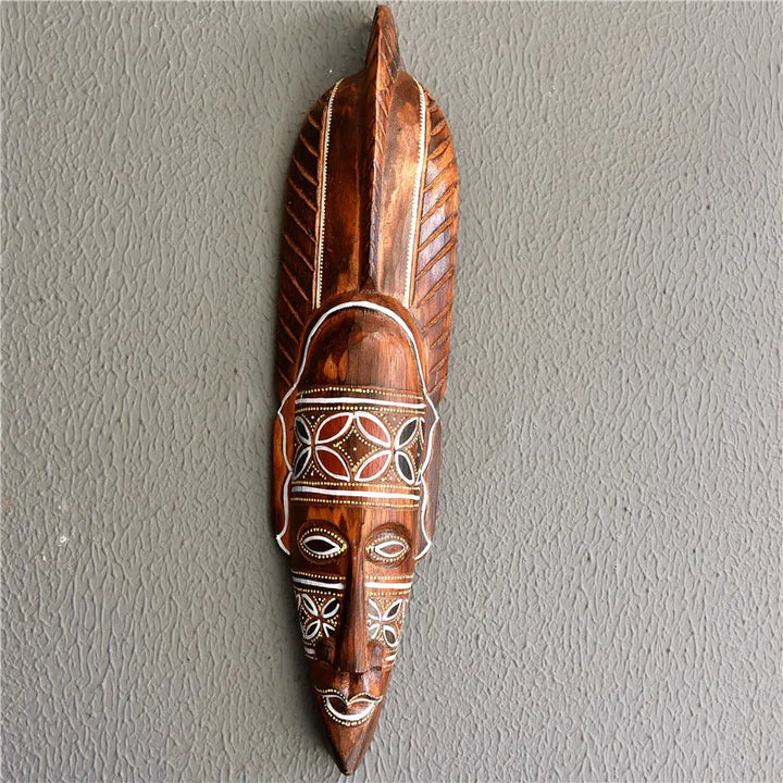 KOTA TRIBE ELONGATED SPIRIT MASK WALL DECOR