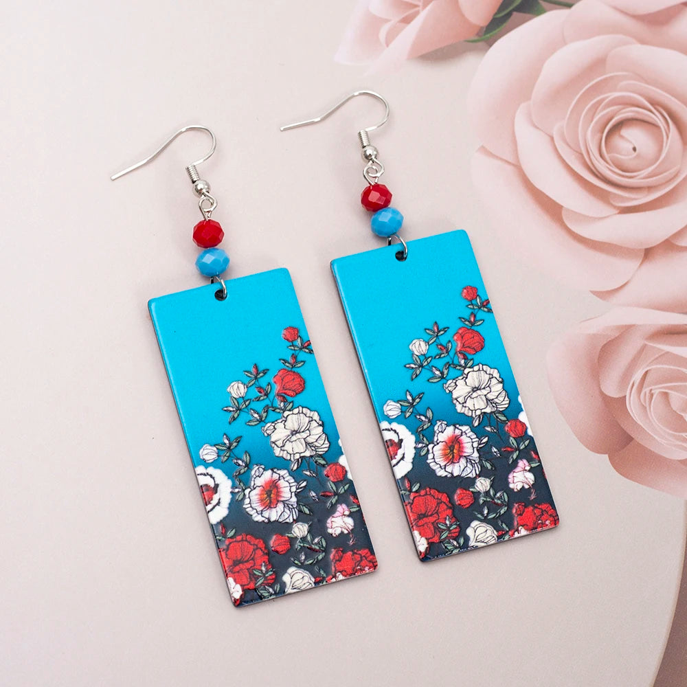 AKAN TREE OF LIFE EARRINGS – Vintage Gold Color Relievo Acrylic Christmas Jewelry Trend 2025 - Glow by Hellen African and Boho Jewelry African Home Decor Cultural Accessories