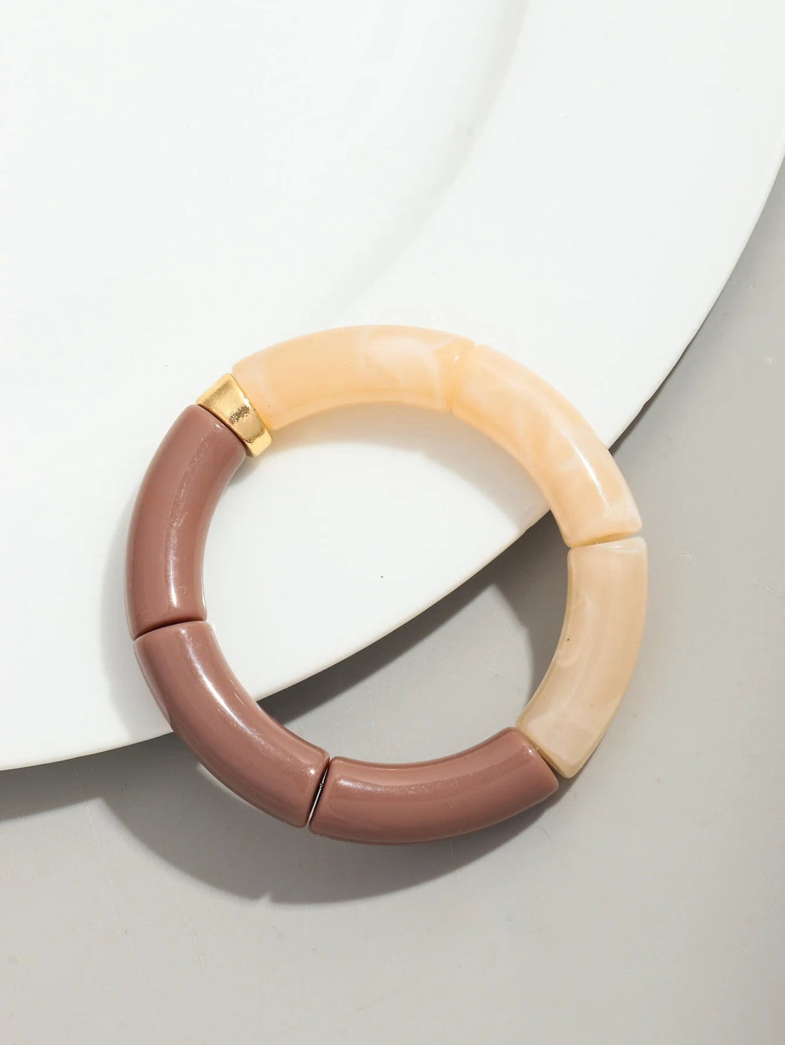 Bohemia Acrylic Design Style Chunky Bamboo Stackable Bracelet - Glow by Hellen African and Boho Jewelry African Home Decor Cultural Accessories