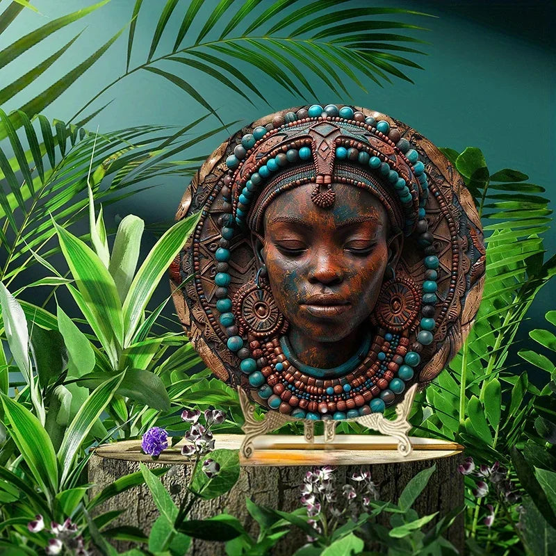 DAN TRIBE ALUMINUM MASK