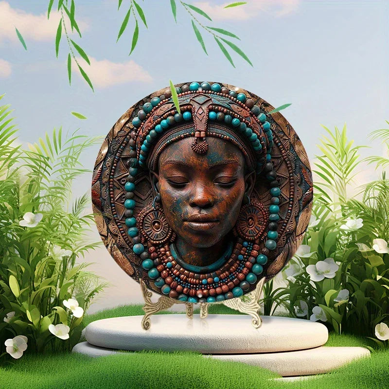 DAN TRIBE ALUMINUM MASK