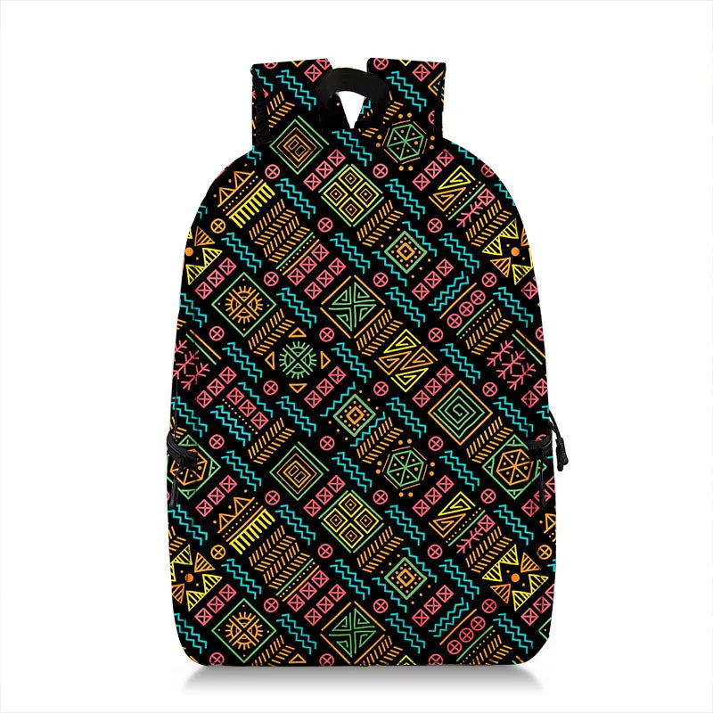AFRICAN TRIBAL ETHNIC BACKPACK
