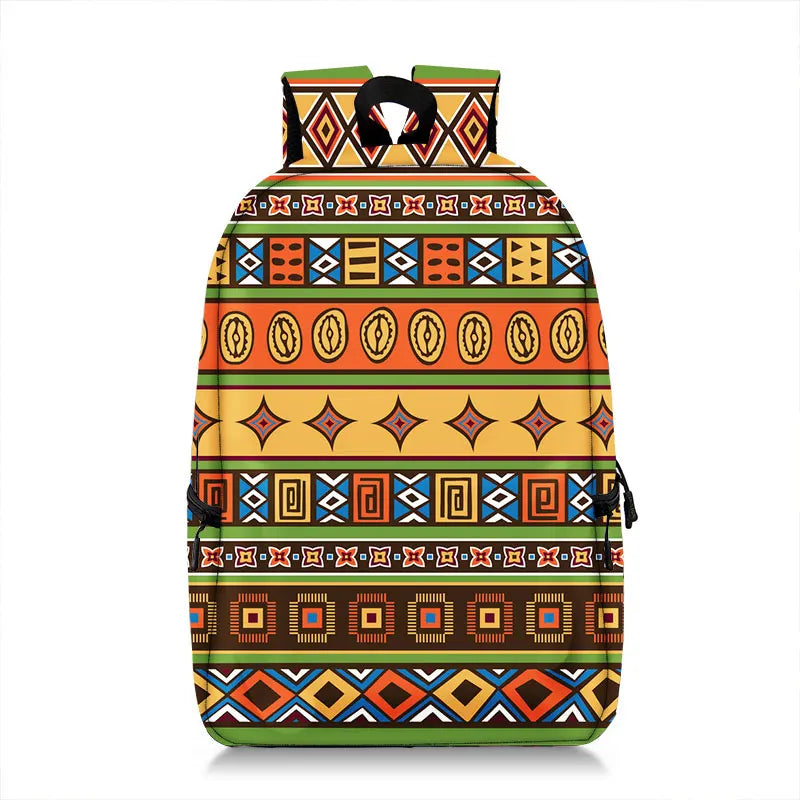 AFRICAN TRIBAL ETHNIC BACKPACK