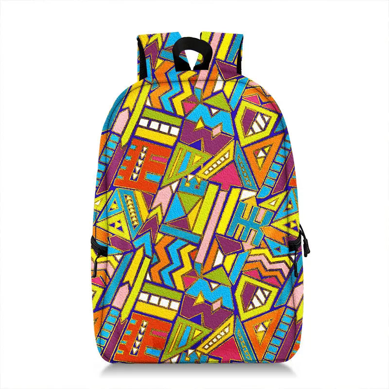 AFRICAN TRIBAL ETHNIC BACKPACK