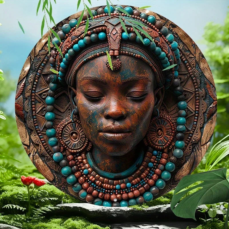 DAN TRIBE ALUMINUM MASK