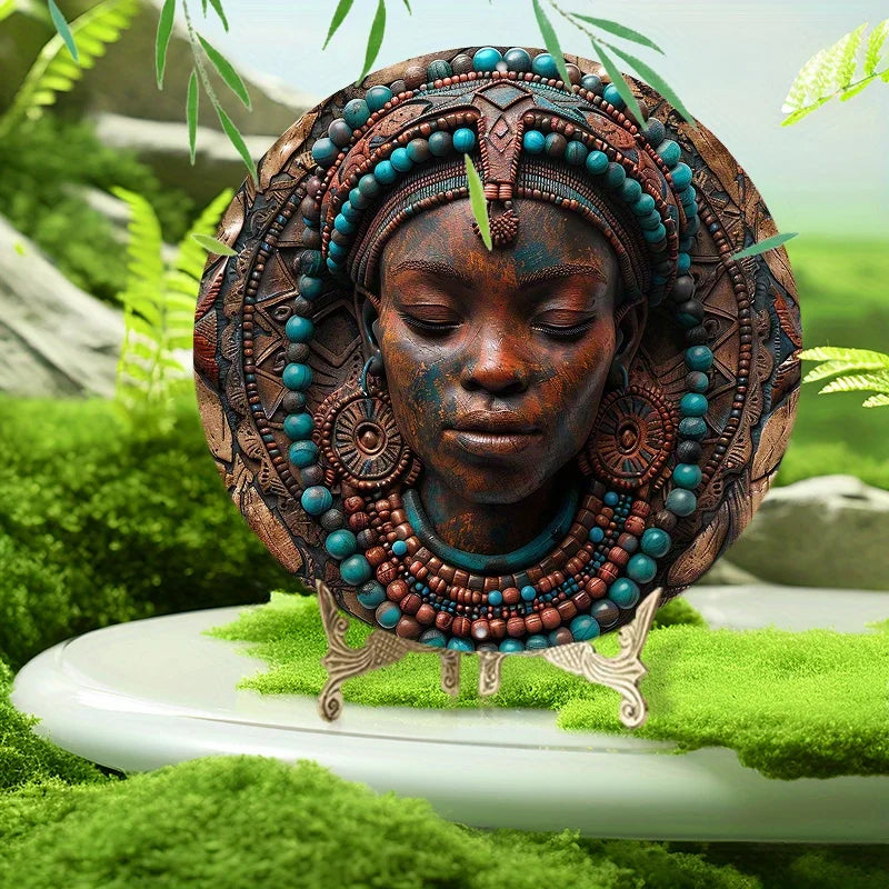 DAN TRIBE ALUMINUM MASK